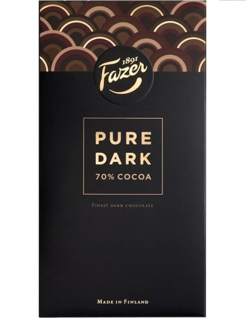 Fazer Pure Dark Tummasuklaa 70% 95g