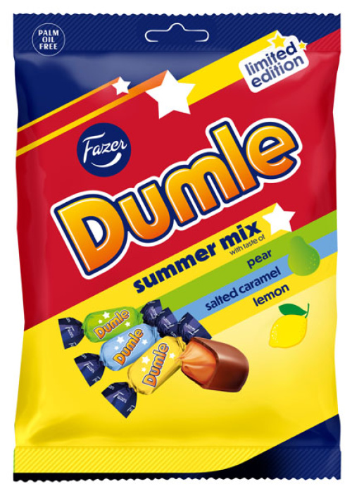 Fazer Dumle Summer Mix chocolate candybag 180g