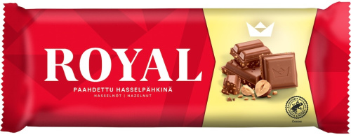 Royal chocolate tablet hazelnut 190g