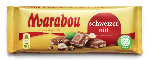 Marabou Schweizernöt 100g