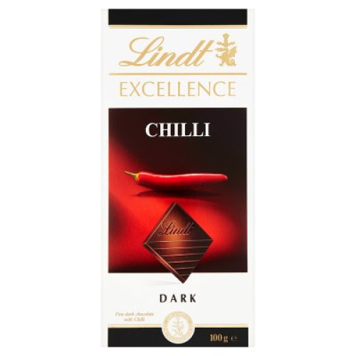 Lindt Excellence Chili Dark Chocolate 100g