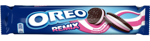 Oreo Remix Raspberry & vanilla 157g
