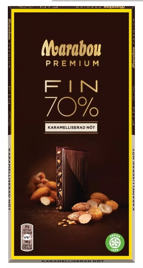 Marabou Premium Caramelized nut 100g