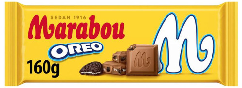 Marabou Oreo Chocolate Bar 160g