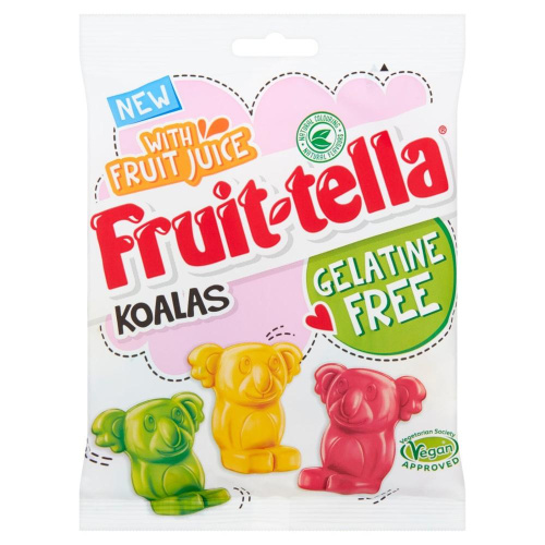 Fruit-Tella Gelatine Free Koalas Fruit 120g