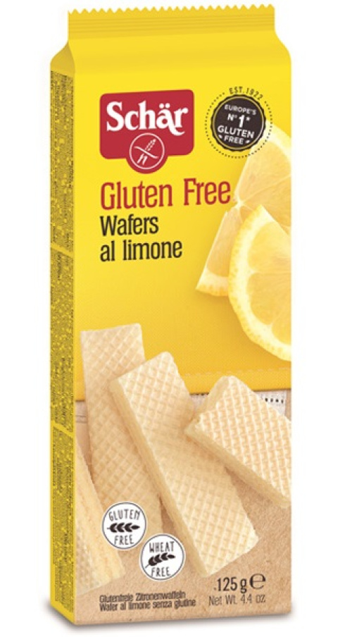 Schär Lemon wafer 125g (gluten-free) 