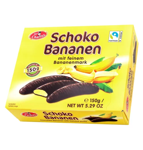 Sir Charles Chocolate Bananas 150g