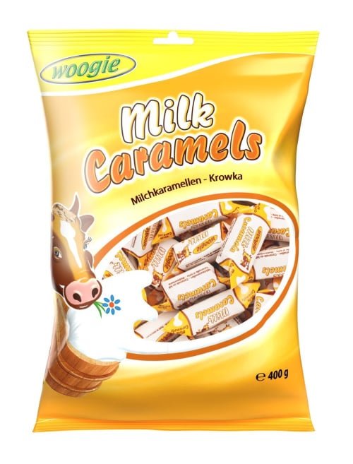 Woogie Milk Caramels 400g