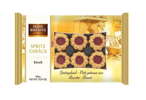 Crispy biscuit with sour cherry 450g
