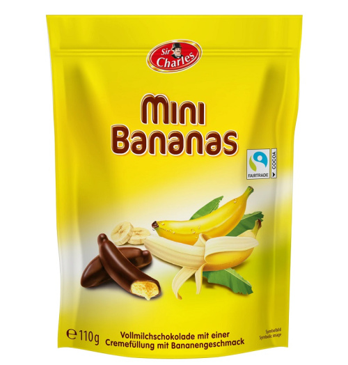 Mini Chocolate banana pralines 110g