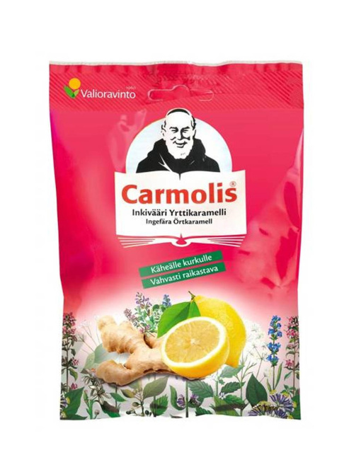 Carmolis Ginger Cucumber Caramel 75g
