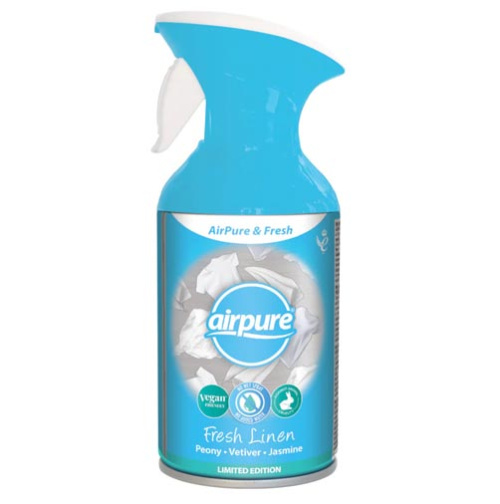 Airpure Fresh Linen Airpure & Fresh Trigger Air Freshener Spray - 250ml