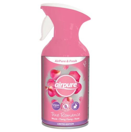 Airpure True Romance Airpure & Fresh Trigger Air Freshener Spray - 250ml