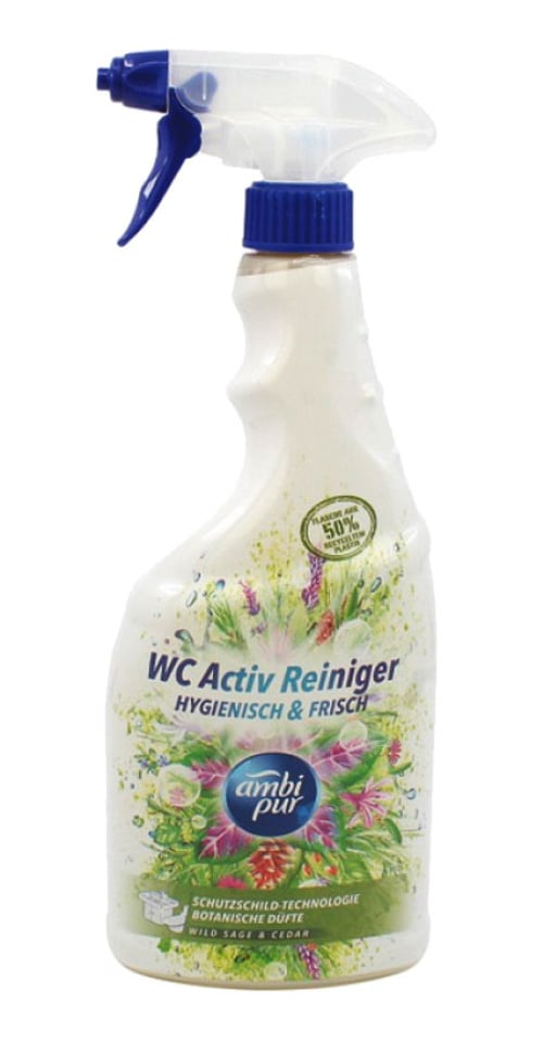 Ambi Pur Toilet Cleaning Spray - Wild Sage & Cedar - 750ml