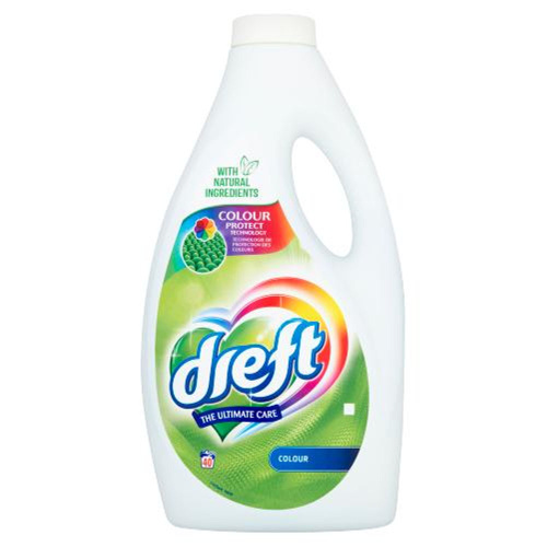 Dreft Colour Liquid Laundry Detergent 40 Washes 2.2L