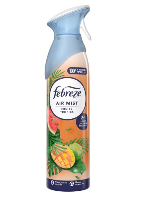 Febreze Aerosol Fruity Tropics Air Freshener 185ml