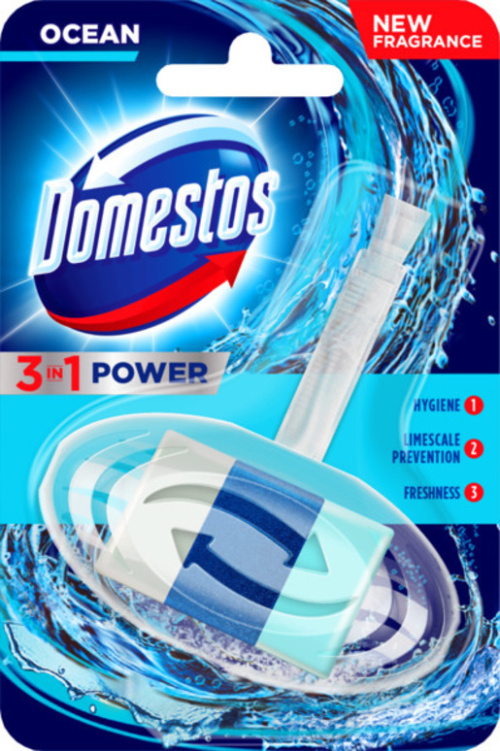 Domestos 3-in-1 Ocean WC freshener