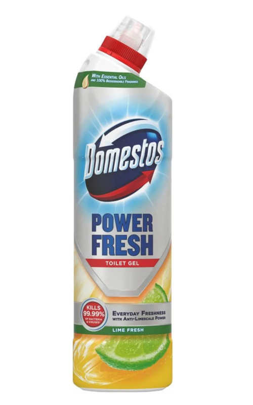 Domestos Power Fresh Toilet Gel Lime Fresh 750 ml