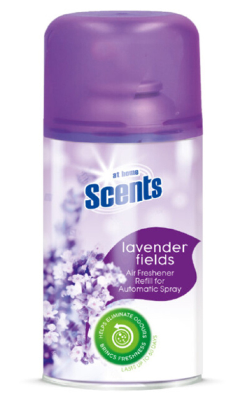 At home Scents air freshener dispenser refill bottle Lavender Fields 250ml