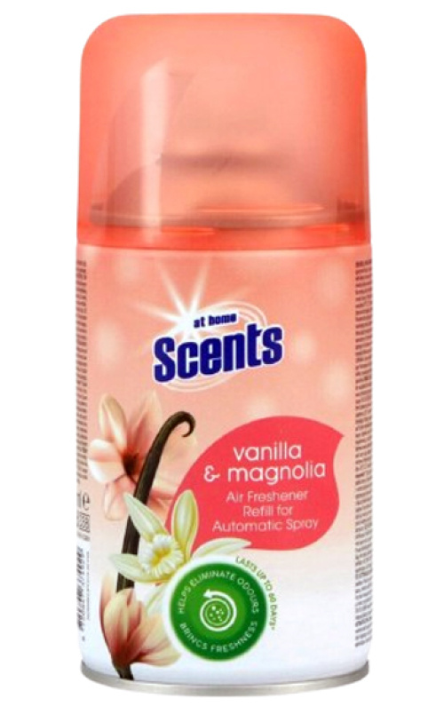 At Home Scents Refill Automatic Spray Vanilla & Magnolia 250ml