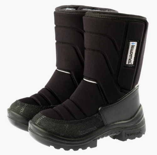 Kuoma Children's Winter Boots With Sticker Black Size 24