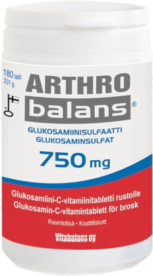 Arthrobalans 750 mg Glukosamiini 180 TRE