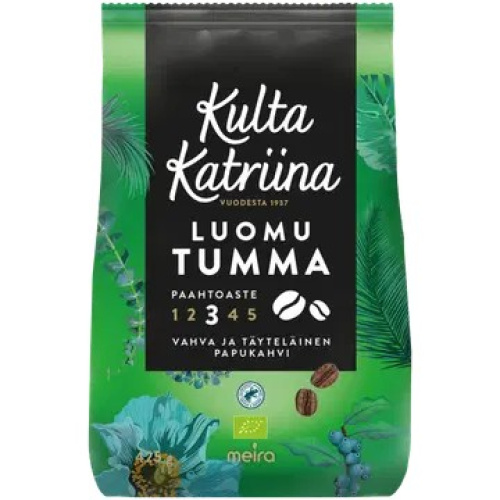 Gold Katriina Organic dark roast beanTRE