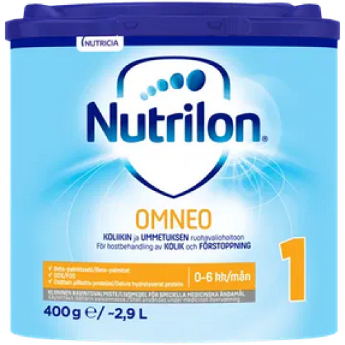 Nutrilon Omneo 1 400g, kliininen  TRE