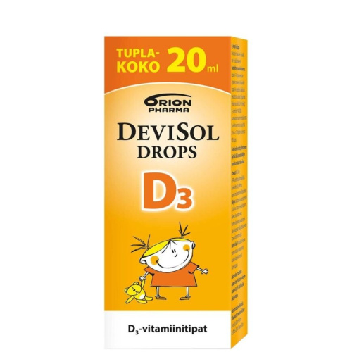 DEVISOL DROPS D3 TUPLAKOKO 20 ml TRE