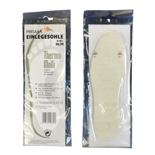 Thermo Insole aluminum coated