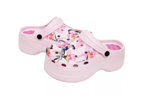 Women's clogs, Pink Blue, size 36-41
