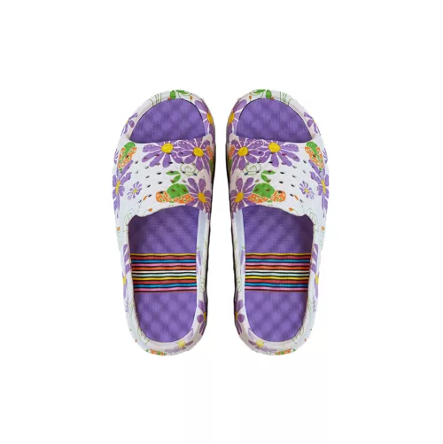 Women open sandals 36-41 multicolor/violetti