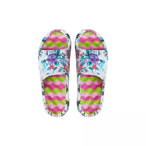 Women clogs 36-41 pink/green