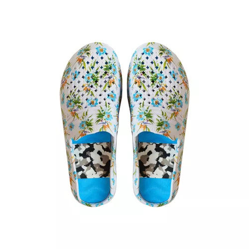 Women open clogs 36-41 blue