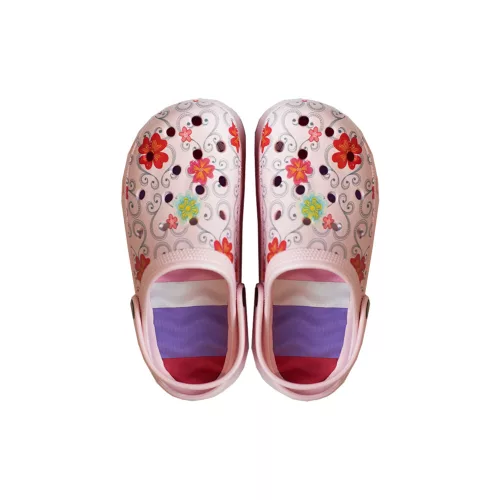Women clogs, hight sole 36-41 multicolor