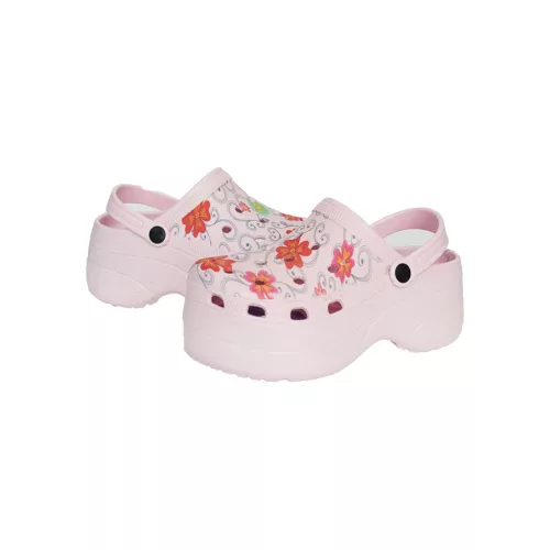 Women clogs, hight sole 36-41 multicolor