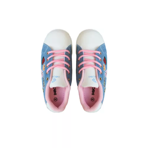 Kid's sneakers 30-35 white/denim