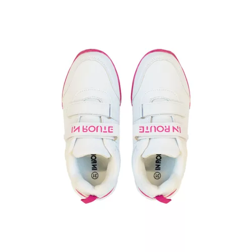 Kid's sneakers 31-36 white/pink