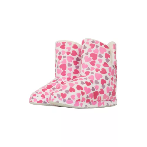 Women home slippers 36-41 pink/hearts