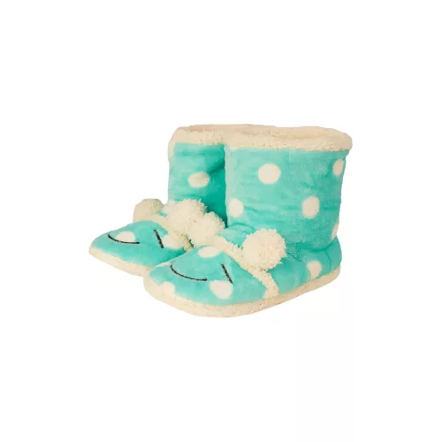 kids slippers 28-35 green