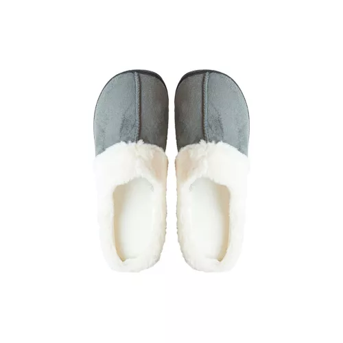Women home slippers 38-39 gray