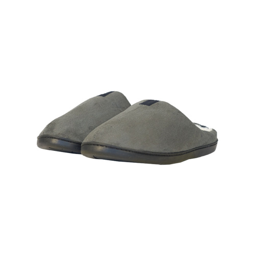 Men home slippers 41-47 gray