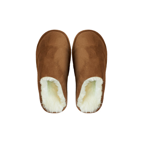 Women home slippers 36-41 brown/white dots