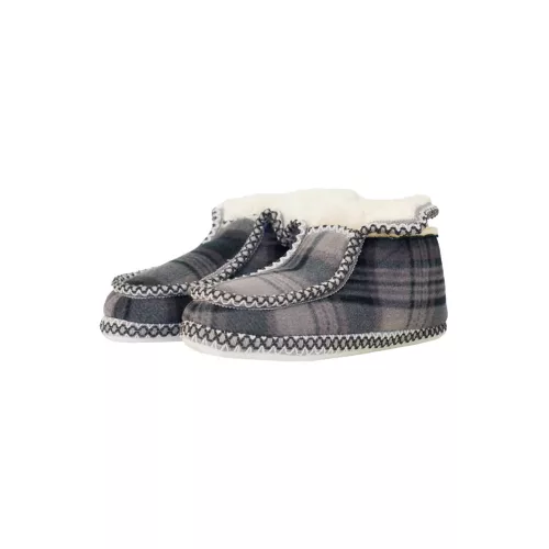 Men home ankle boots 41-47 gray