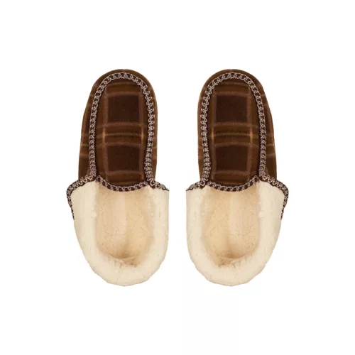 Men indoor slippers 41-46 brown