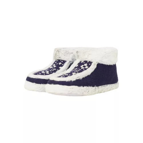 Women home ankle slippers 36-41 blue