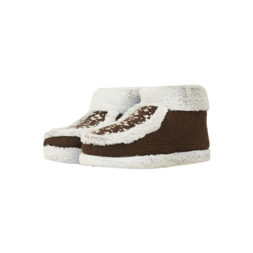 Women home ankle slippers  brown 36-41