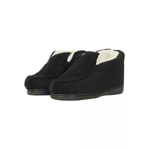 Women home slippers 36-41 black