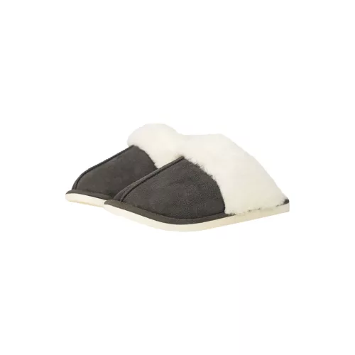 Women home slippers 36-41 gray