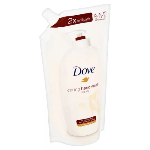 Dove Fine Silk Liquid Soap Refill 500ml